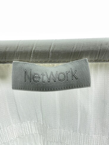 l Beden beyaz Renk Network Ceket %70 İndirimli.