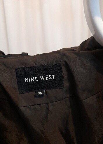 xs Beden Nine West marka, kuş tüyü dilgulu kaban