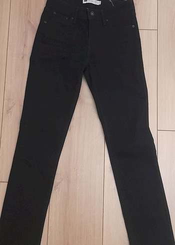 Levis Kadin Siyah Normal Boy Denim Pantolon