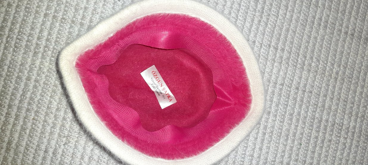 Pembe kız çocuğu Şapkası - Görsel 4