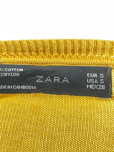 s Beden sarı Renk Zara Hırka %70 İndirimli.