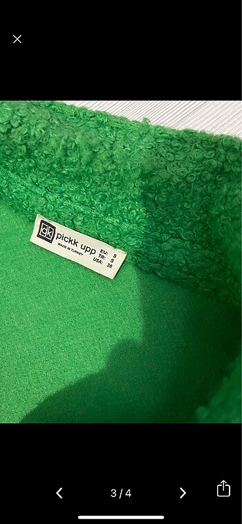 s Beden Kaşe ceket oversize
