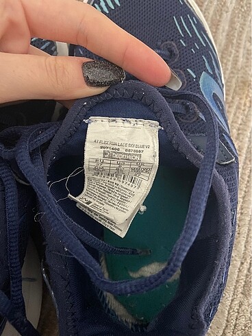 37 Beden mavi Renk Koşu Ayakkabısı