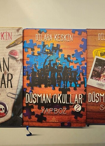 Düşman okulları ciltli kitap seti 