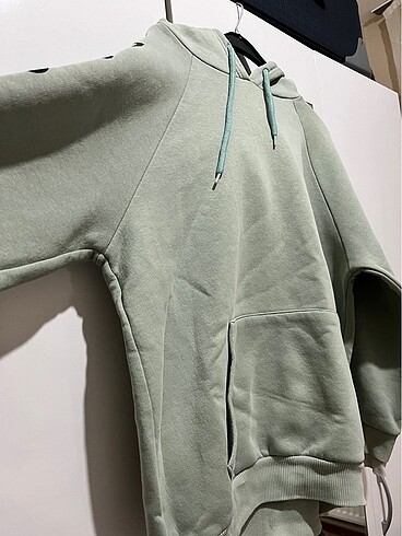 l Beden yeşil Renk Sweatshirt