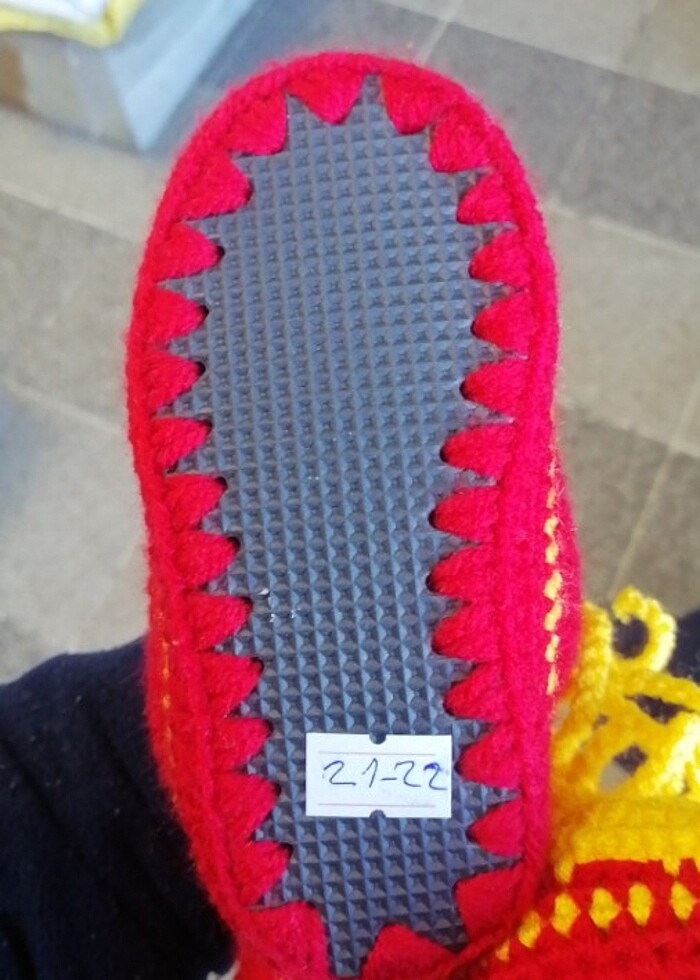 El örgüsü tabanlıklı patik - Görsel 3