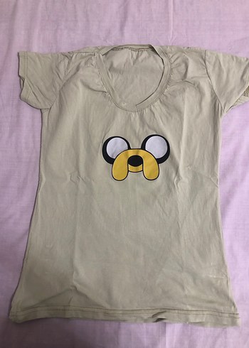 s Beden haki Renk Adventure Time Jack T-Shirt