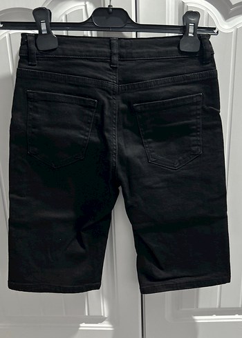 Siyah Erkek Çocuk Denim Şort - Görsel 2