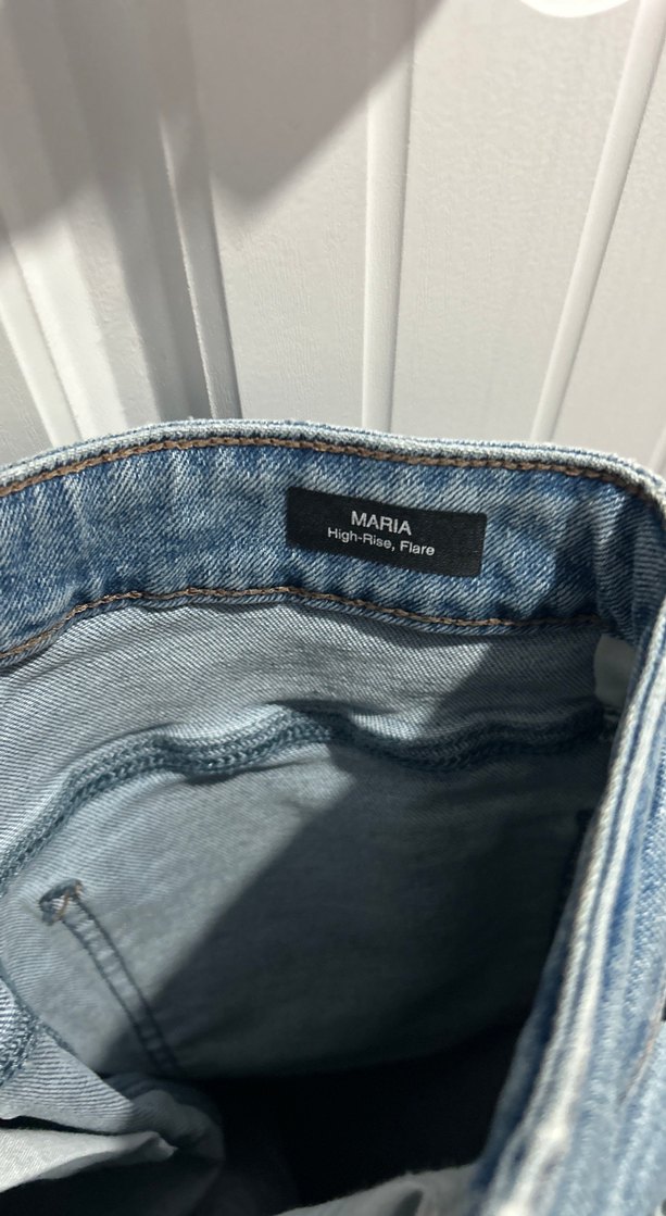 Gri Tonlu Kadın Midi Kot Pantolon - Görsel 3