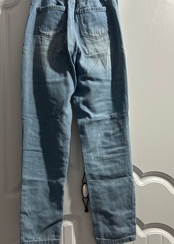 Mavi Loose Fit Midi Kadın Kot Pantolon - Görsel 2