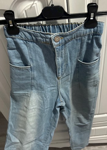 Mavi Loose Fit Midi Kadın Kot Pantolon - Görsel 3