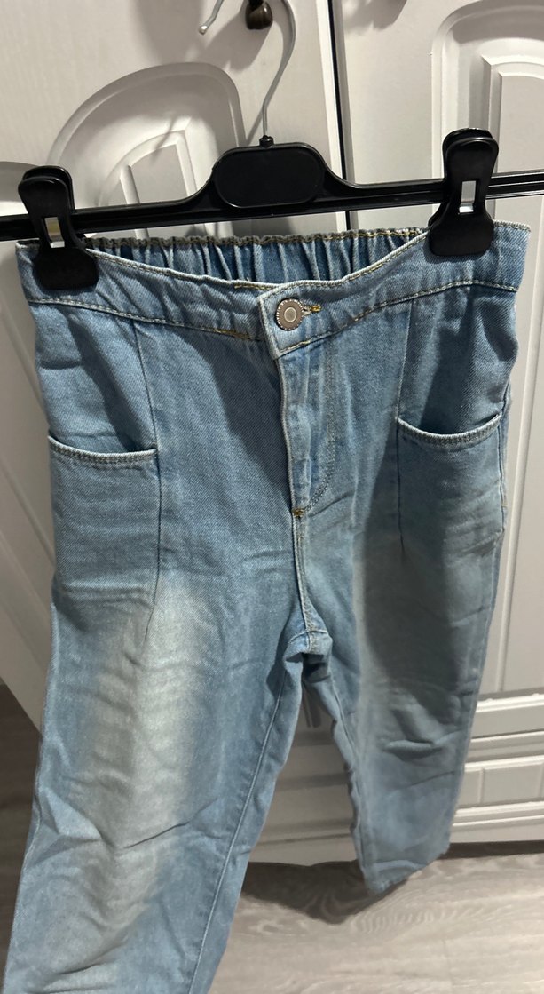 Mavi Loose Fit Midi Kadın Kot Pantolon - Görsel 3