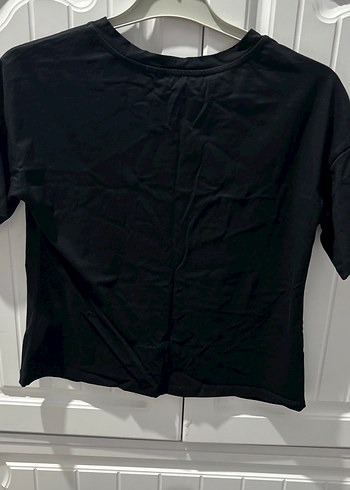 Siyah Stranger Things Baskılı Tişört - Görsel 2