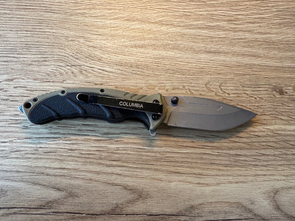 Columbia Gri Katlanabilir çakı columbia - Görsel 4