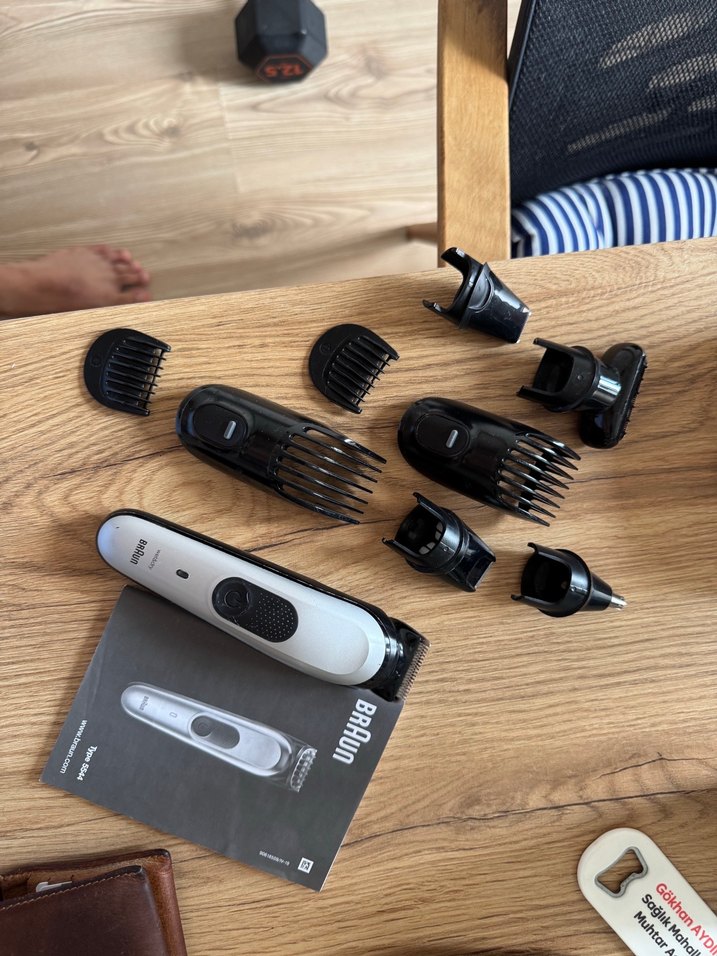 BRAUN MGK7220 TIRAŞ MAKİNESİ Braun Beyaz Gri Şarjlı Tıraş Makine - Görsel 2