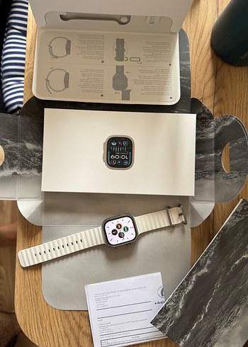 Apple Watch Ultra 2 Gps+ cellular, 49MM titanyum kasa (40bin) - Görsel 5