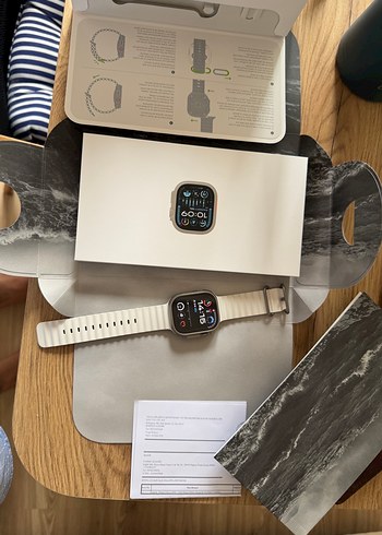 Apple Watch Ultra 2 Gps+ cellular, 49MM titanyum kasa (40bin) - Görsel 8