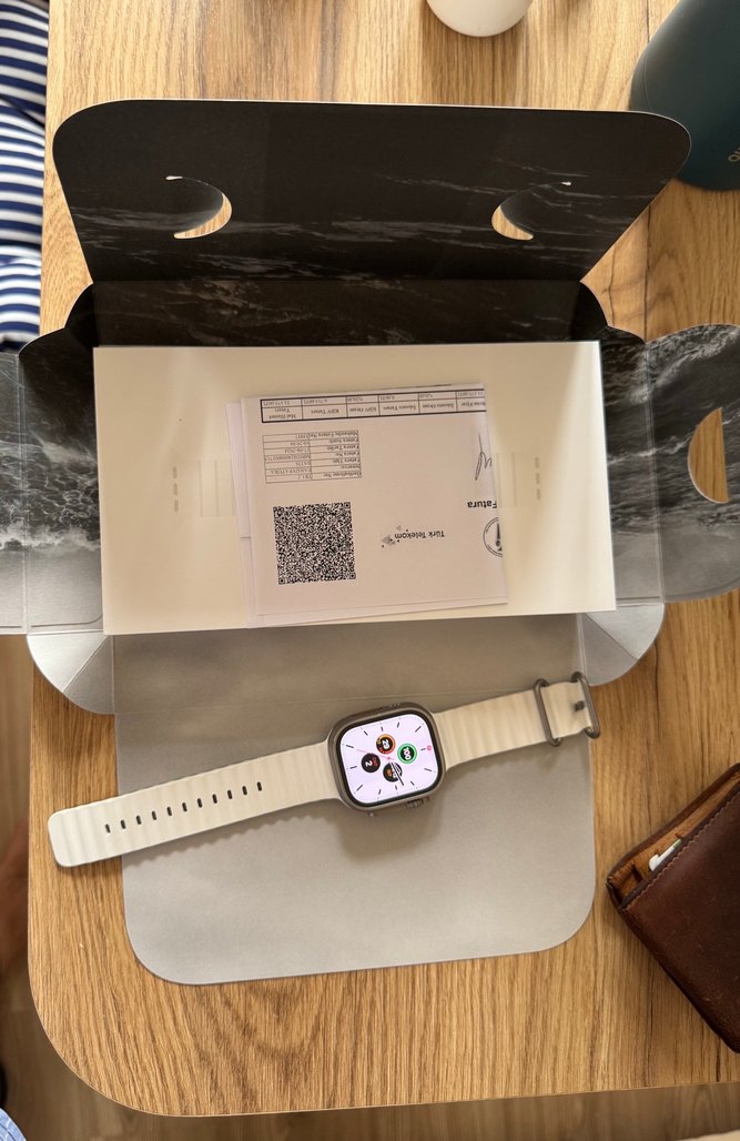 Apple Watch Ultra 2 Gps+ cellular, 49MM titanyum kasa (40bin) - Görsel 4