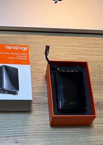 Mcdodo 100W 25000MAH Dijital Ekranlı Powerbank Siyah 1 haftalık - Görsel 6