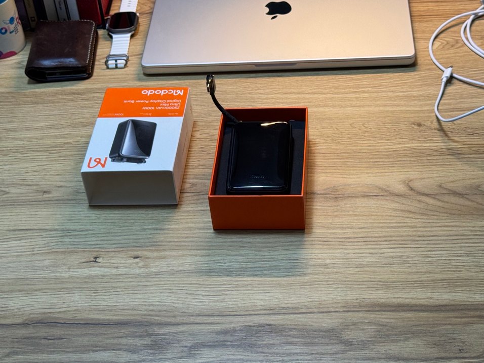 Mcdodo 100W 25000MAH Dijital Ekranlı Powerbank Siyah 1 haftalık - Görsel 3