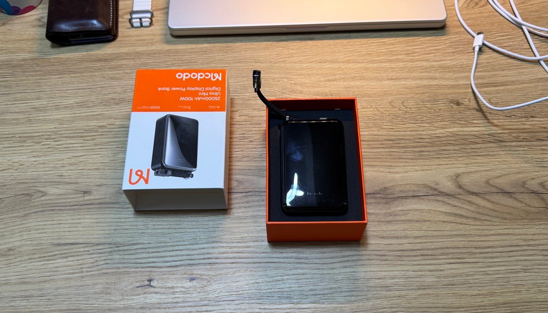 Mcdodo 100W 25000MAH Dijital Ekranlı Powerbank Siyah 1 haftalık - Görsel 2