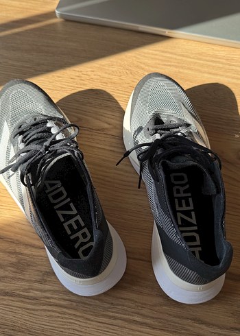 Gri Erkek Koşu ve Spor Ayakkabısı Adidas adizero 12 - Görsel 7