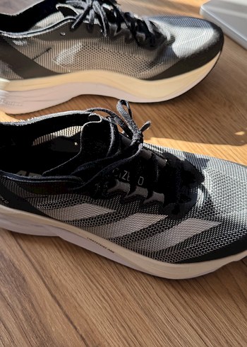 Gri Erkek Koşu ve Spor Ayakkabısı Adidas adizero 12 - Görsel 10