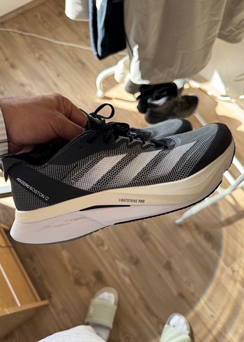 Gri Erkek Koşu ve Spor Ayakkabısı Adidas adizero 12 - Görsel 8