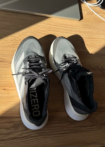 Gri Erkek Koşu ve Spor Ayakkabısı Adidas adizero 12 - Görsel 12