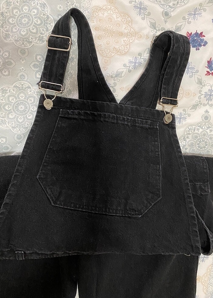 Salopet tulum (Kot kumaş) M beden - Görsel 2