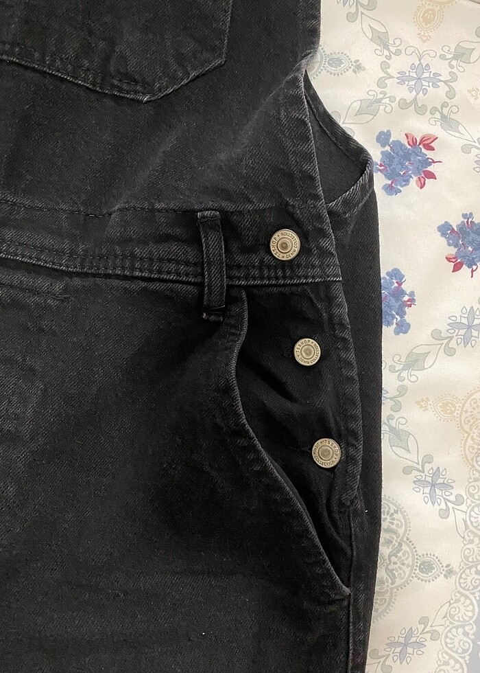 Salopet tulum (Kot kumaş) M beden - Görsel 4