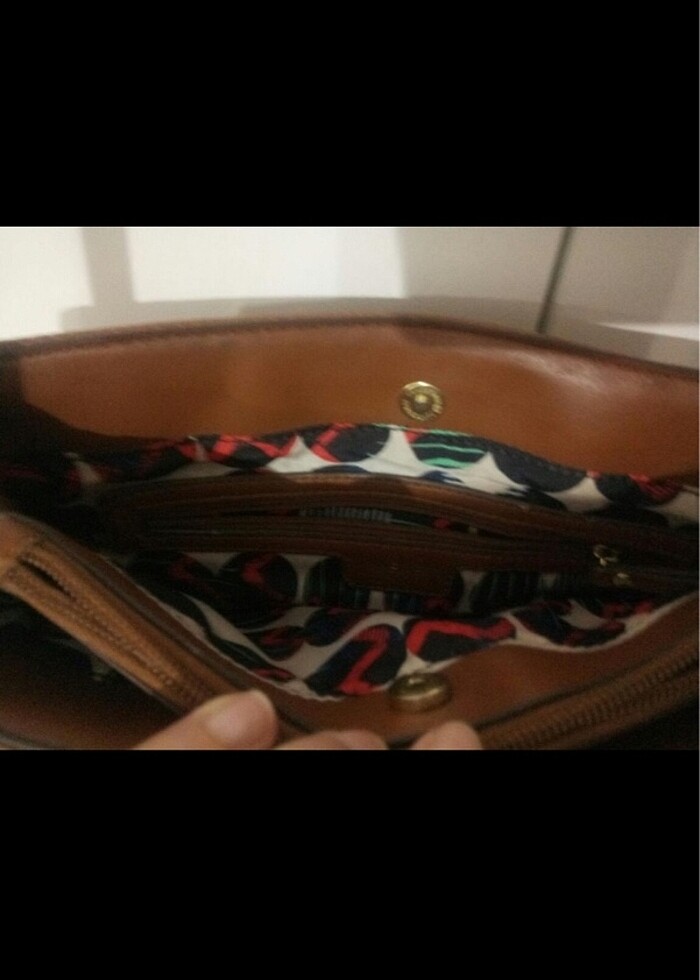 Nine west deri çanta - Görsel 2