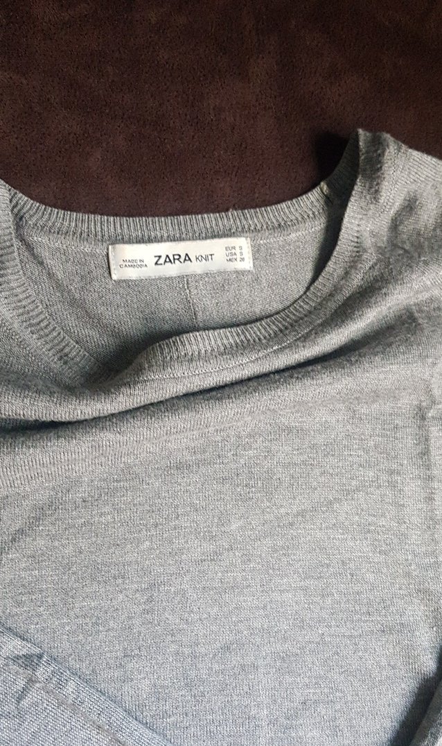 Zara Gri Kazak - Görsel 2