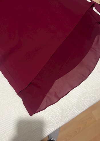 Bordo Kadın Tunik - Görsel 5