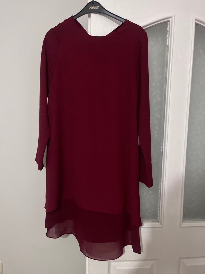 Bordo Kadın Tunik - Görsel 2