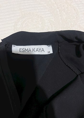 Siyah Uzun Kollu Drapeli Uzun Tunik - Görsel 4