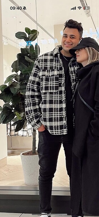 xl Beden siyah Renk Pull&Bear erkek mont