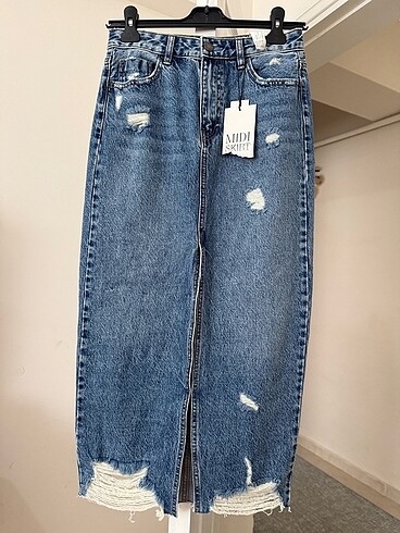 Stradivarius jean etek