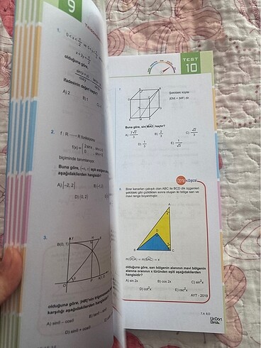  Beden Renk 345 ayt matematik