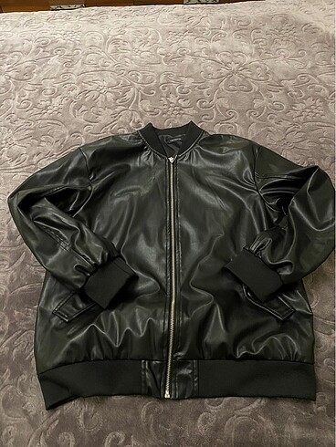 trendyolmilla deri ceket - Görsel 5