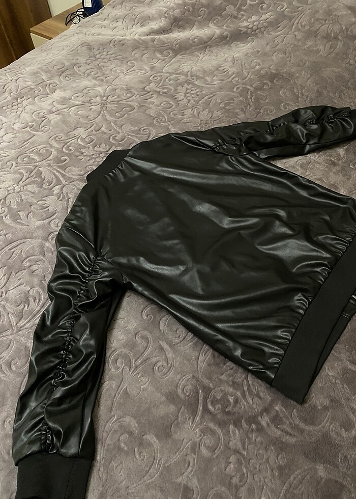 trendyolmilla deri ceket - Görsel 4