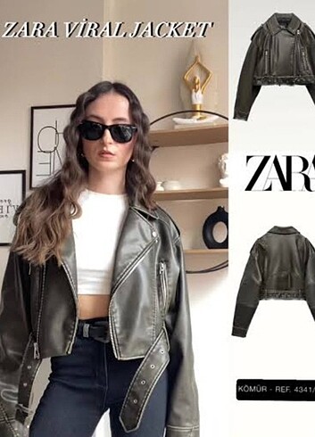 Zara deri ceket