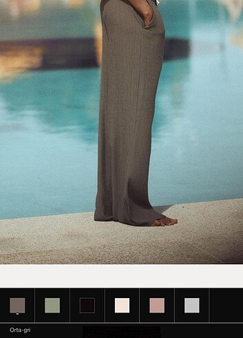 Zara dokulu pantolon 