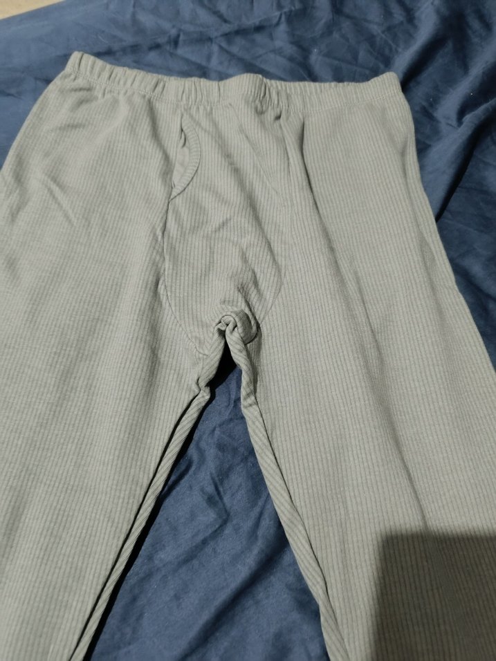 Gri Erkek Atletik Fit içlik - Görsel 2