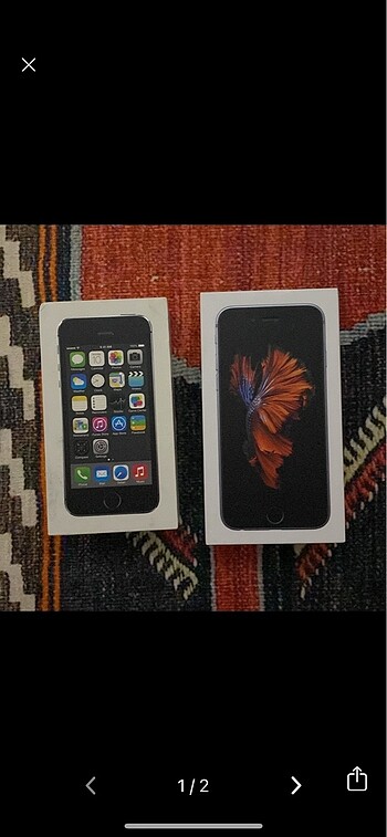 İPhone 5S ve İPhone 6S Kutu