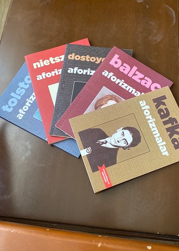 Ünlü Yazarların Aforizmaları Seti