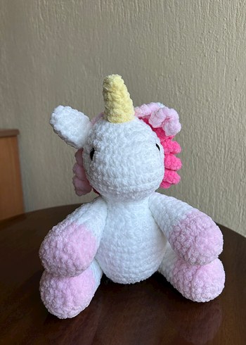 Diğer Pembe Pastel Unicorn Peluş Oyuncak