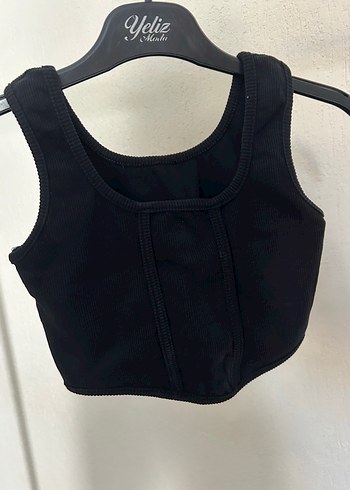 Siyah Mini Atlet Büstiyer