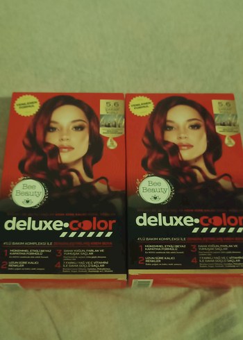 Bee Beauty Deluxe Color Kızıl Saç Boyası - Görsel 2