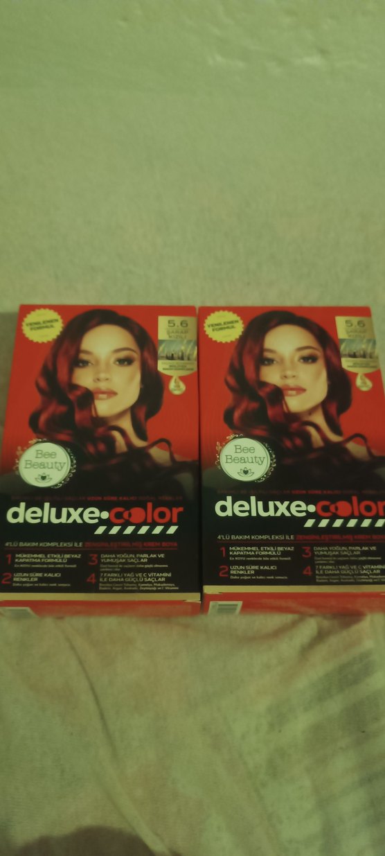 Bee Beauty Deluxe Color Kızıl Saç Boyası - Görsel 2